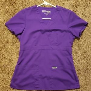 Grey's anatomy scrub top small
